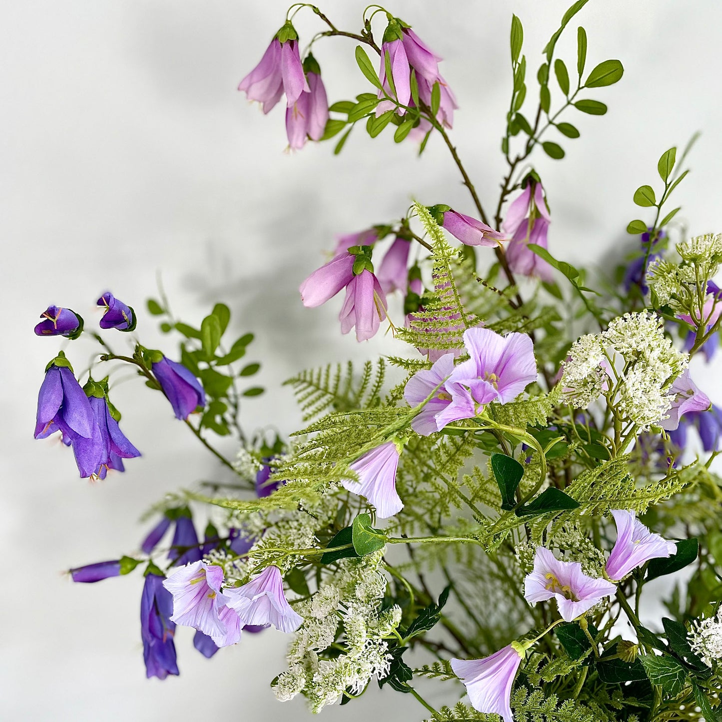 Faux Campanula Flowers