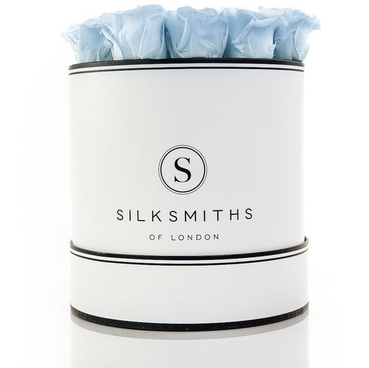 Blue Eternal Roses in Large Gift Box