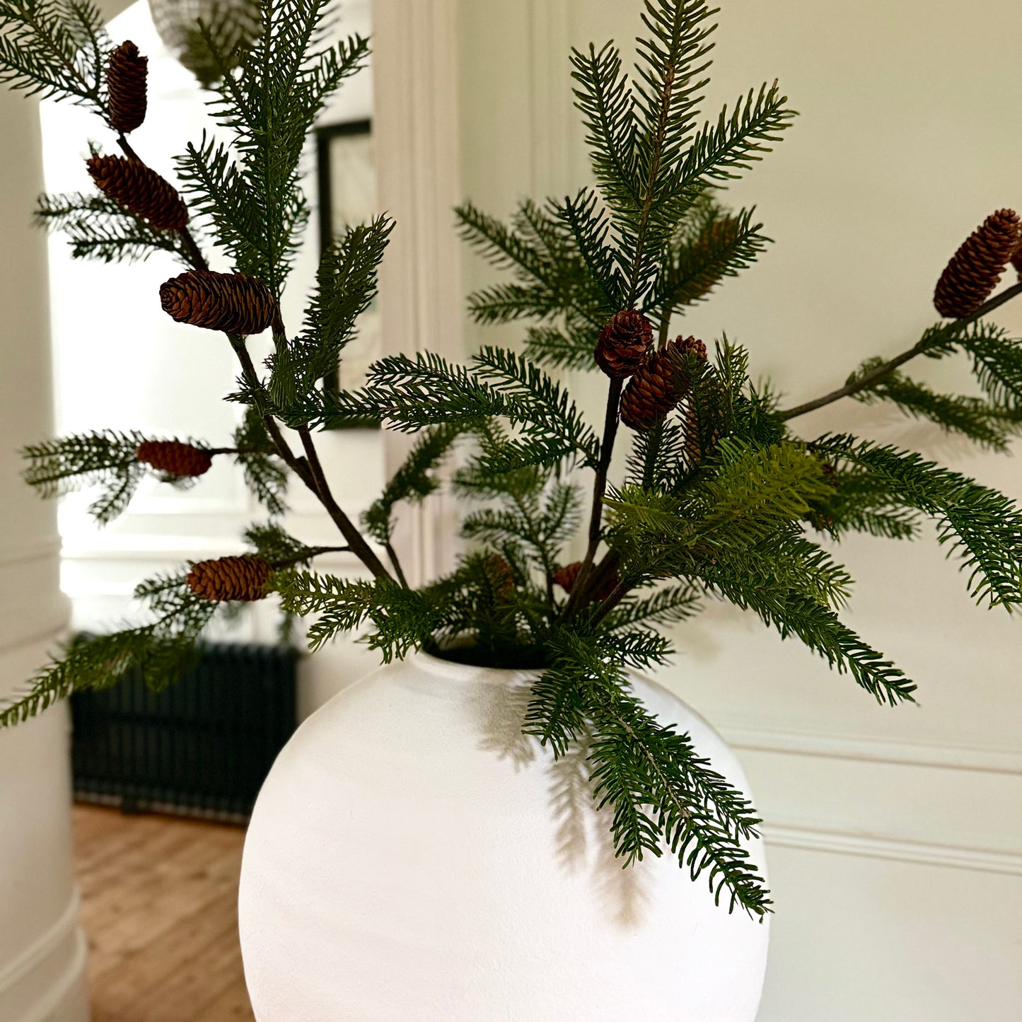 Large Faux Pine Spruce Christmas Arrangement