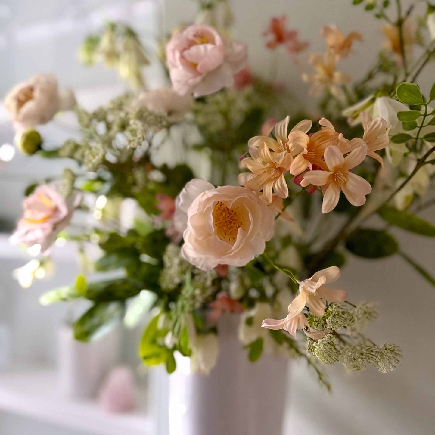 Wild Peach Peony Bouquet