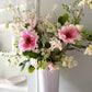 Faux Campanula & Poppy Bouquet