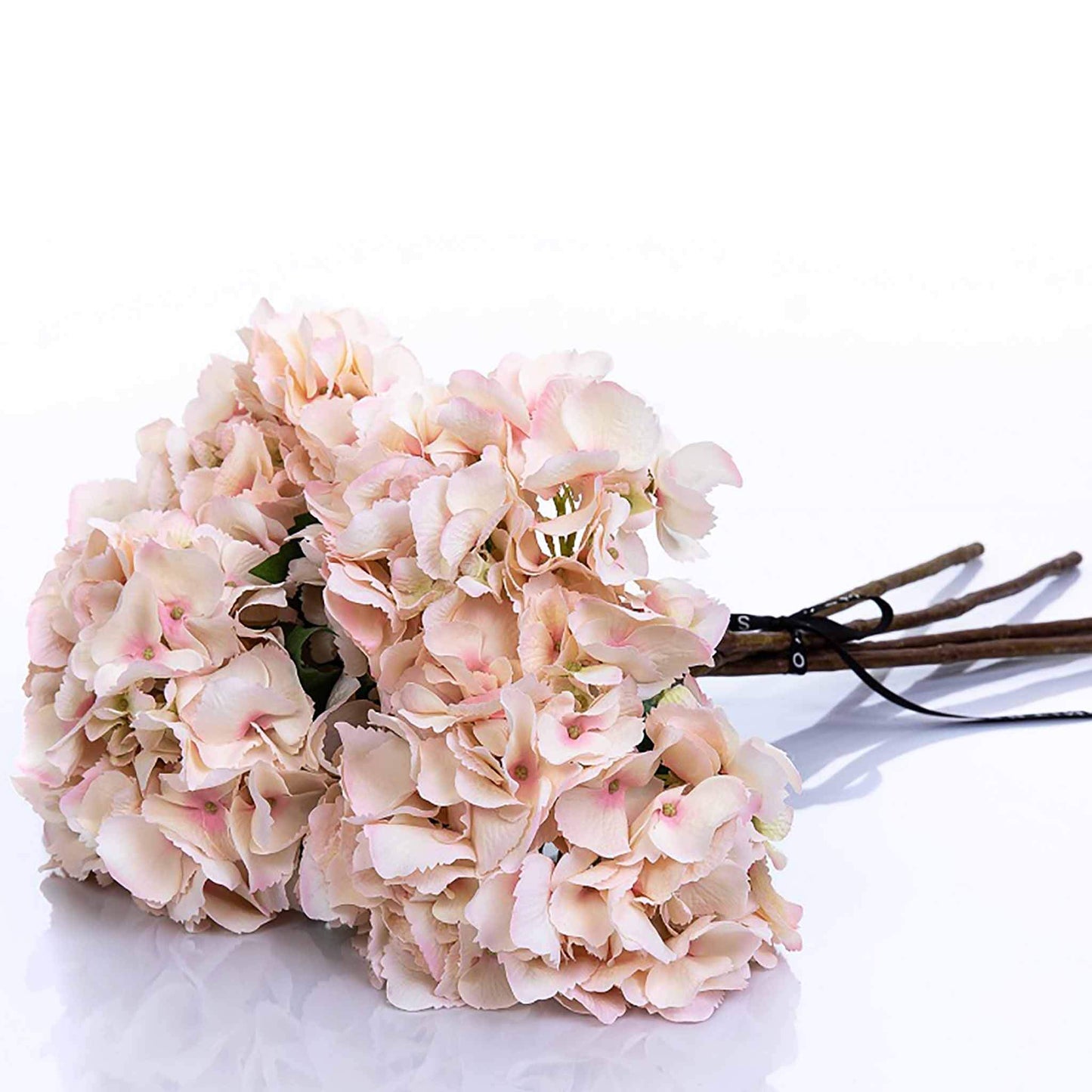 Large Luxury pale pink hydrangea hand ties bouquet