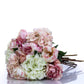 Luxury Faux peony and hydrangea bouquet 
