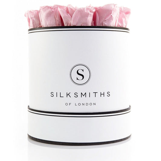 Pink Eternal Roses in Monochrome Gift Box