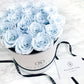 Blue Eternal Roses With Gift Card