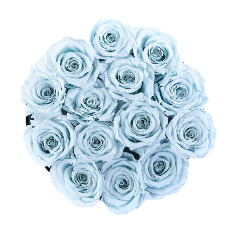 Powder Blue Roses Background Powder Blue Eternal Roses – Silksmiths of London